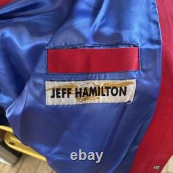 Veste NASCAR Jeff Hamilton Jeff Gordon vintage XL Rainbow Warrior DuPont Racing des années 90