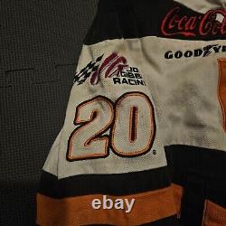 Veste NASCAR Vintage 2002 dédicacée par Tony Stewart