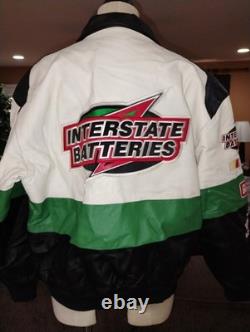 Veste NASCAR Vintage Homme Lg Jeff Hamilton Interstate Racing Bobby Labonte