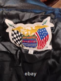 Veste NASCAR Vintage Homme Lg Jeff Hamilton Interstate Racing Bobby Labonte