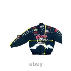 Veste NASCAR Vintage Homme Taille Moyenne Course Coors Light Sterling Marlin #40