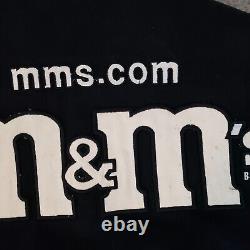 Veste NASCAR Vintage pour hommes extra large noire Elliott Sadler M&M's Jeff Hamilton