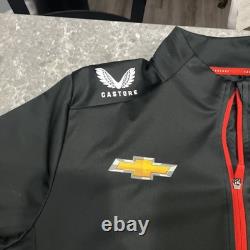 Veste NASCAR noire à fermeture éclair intégrale pour homme taille XL de Castore Hendrick Motorsports