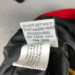 Veste NASCAR pour hommes 4XL jaune à zip intégral à manches longues manteau de course Pennzoil Shell