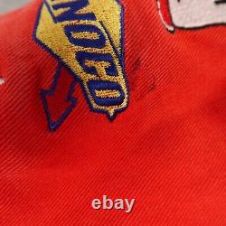Veste NASCAR vintage Trix pour hommes 2X rouge JH Design Bobby LaBonte Racing Snap #43
