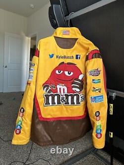 Veste Nascar Kyle Thomas Busch #18 Taille M Jaune M&M