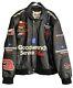 Veste Aviateur En Cuir Jeff Hamilton Dale Earnhardt Nascar Racing Goodwrench Taille L