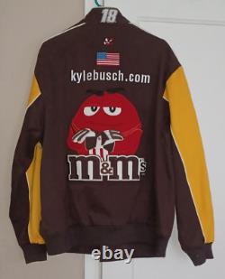 Veste d'équipe Kyle Busch Chase Authentics Marron #18 Toyota Gibbs
