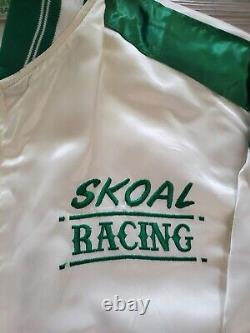 Veste d'équipe PIT utilisée lors de la course NASCAR vintage des années 1980 par Harry Gant pour Skoal Bandit Racing.