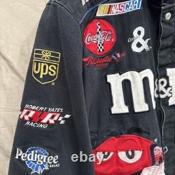 Veste d'équipe de course MM NASCAR Medium JH Design Chase Rare Coke G2U