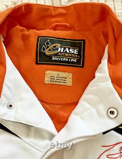 Veste de course Chase Authentics #20 Tony Stewart NASCAR Home Depot en taille Large.