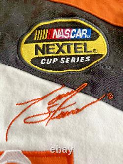 Veste de course Chase Authentics #20 Tony Stewart NASCAR Home Depot en taille Large.