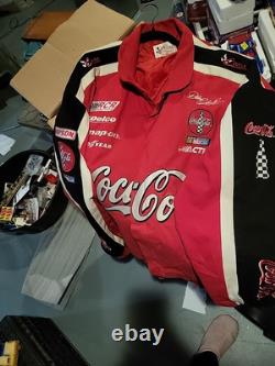Veste de course Dale Earnhardt Coca Cola Taille Homme XL
