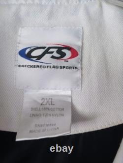Veste de course Ford Racing Jim Beam Robby Gordon vintage XXL rare années 1990 2000 Y2K