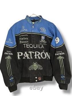 Veste de course IMSA pour hommes Scott Sharp Patron Tequila #9 Jeff Hamilton NASCAR