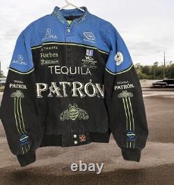 Veste de course IMSA pour hommes Scott Sharp Patron Tequila #9 Jeff Hamilton NASCAR