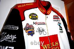 Veste de course JH Design Racing Wells Fargo 45 Kyle Petty pour homme Taille XL