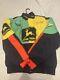 Veste De Course John Deere Vintage 1998 Chad Little Marque Roush Taille Medium Nascar