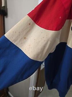 Veste de course NASCAR Chase Gordon Pepsi pour homme XL brodée rouge et bleue 27,5x28