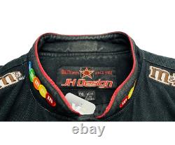 Veste de course NASCAR JH Design M&M's Kyle Busch pour homme taille 2XL