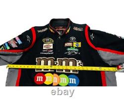 Veste de course NASCAR JH Design M&M's Kyle Busch pour homme taille 2XL