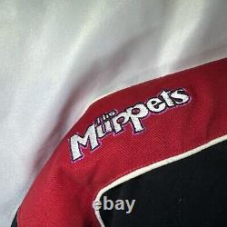 Veste de course NASCAR Jeff Hamilton XL 48e Daytona 500 VTG Les Muppets Animal