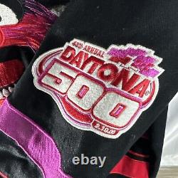 Veste de course NASCAR Jeff Hamilton XL 48e Daytona 500 VTG Les Muppets Animal