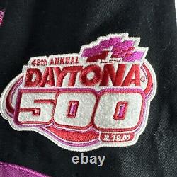 Veste de course NASCAR Jeff Hamilton XL 48e Daytona 500 VTG Les Muppets Animal