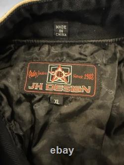 Veste de course NASCAR M&M #38 Elliot Sadler noire JH Designs taille XL