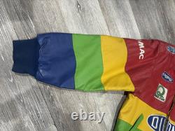 Veste de course NASCAR pour homme en cuir USA JEFF GORDON #24 Dupont taille XL CHASE BRAND