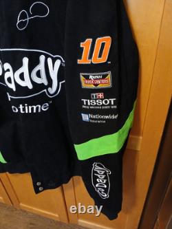 Veste de course Nascar GoDaddy Danica Patrick #10 JH Design 2013 Taille 4XL