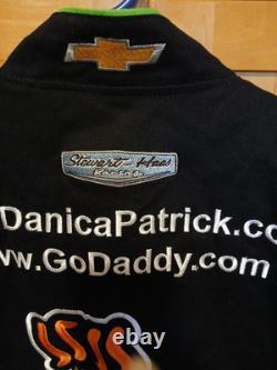 Veste de course Nascar GoDaddy Danica Patrick #10 JH Design 2013 Taille 4XL
