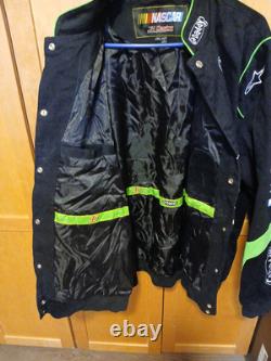 Veste de course Nascar GoDaddy Danica Patrick #10 JH Design 2013 Taille 4XL