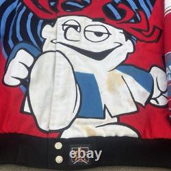 Veste de course Nascar Hawaiian Punch Jh Design Taille 3XL Rouge Bleu Rare AOP