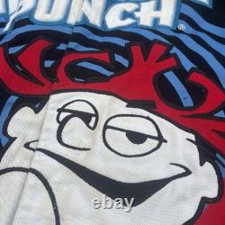 Veste de course Nascar Hawaiian Punch Jh Design Taille 3XL Rouge Bleu Rare AOP