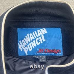 Veste de course Nascar Hawaiian Punch Jh Design Taille 3XL Rouge Bleu Rare AOP