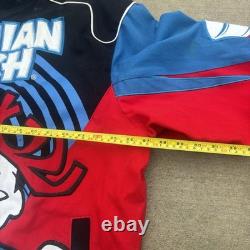 Veste de course Nascar Hawaiian Punch Jh Design Taille 3XL Rouge Bleu Rare AOP
