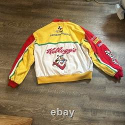 Veste de course Nascar Vintage Terry Labonte Promo Kelloggs Corn Flakes Taille 2XL