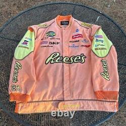 Veste de course Nascar rare Kelvin Harvick taille 4x Reese's Cup
