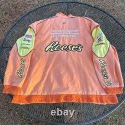 Veste de course Nascar rare Kelvin Harvick taille 4x Reese's Cup