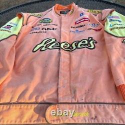 Veste de course Nascar rare Kelvin Harvick taille 4x Reese's Cup