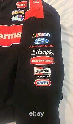 Veste de course Team Caliber Nascar Rubbermaid Rousch en taille XXL