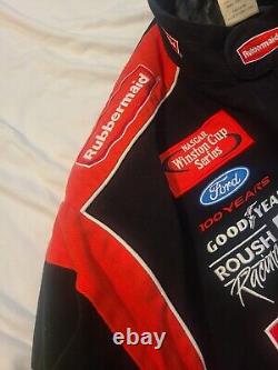 Veste de course Team Caliber Nascar Rubbermaid Rousch en taille XXL