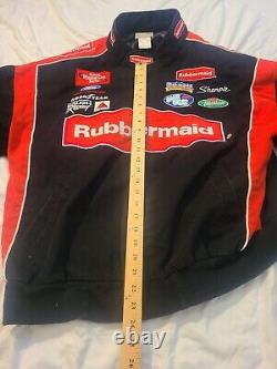 Veste de course Team Caliber Nascar Rubbermaid Rousch en taille XXL