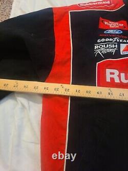 Veste de course Team Caliber Nascar Rubbermaid Rousch en taille XXL