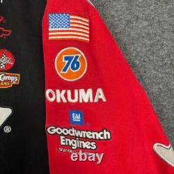 Veste de course VTG Kevin Harvick Snap-on pour hommes M noire Chase Authentic brodée