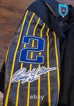 Veste de course VTG Nascar Rusty Wallace #2 Miller Genuine Draft Taille Large RARE