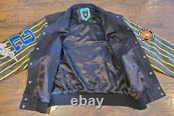 Veste de course VTG Nascar Rusty Wallace #2 Miller Genuine Draft Taille Large RARE