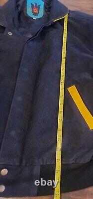 Veste de course VTG Nascar Rusty Wallace #2 Miller Genuine Draft Taille Large RARE