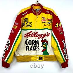 Veste de course Vintage Kellogg's Corn Flakes Terry Labonte JH Design XL Nascar
